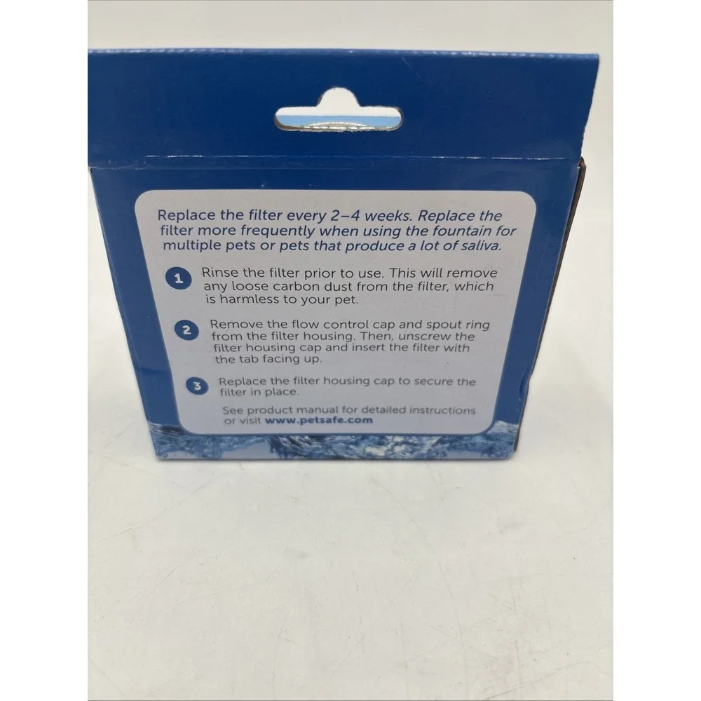 3-Pack PetSafe Drinkwell Carbon Filters  360 Fountains PAC00-13712 / 3mo Supply
